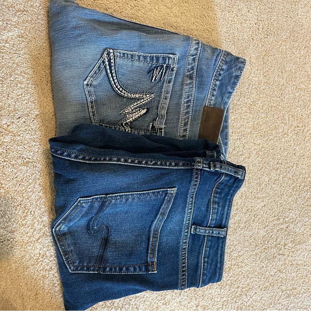 Stylish Blue Denim Jeans Set